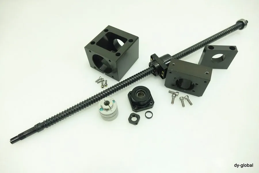 Шарико-винтовая передача THK BNK1510+570mm Preload Ground Ball Screw Support nut — фото лота 1