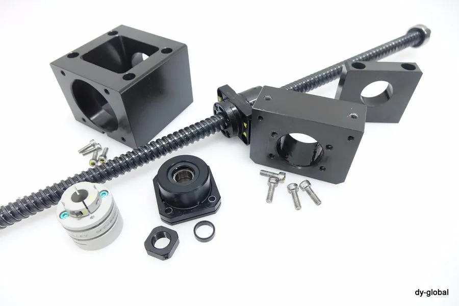 Шарико-винтовая передача THK BNK1510+570mm Preload Ground Ball Screw Support nut — фото лота 2