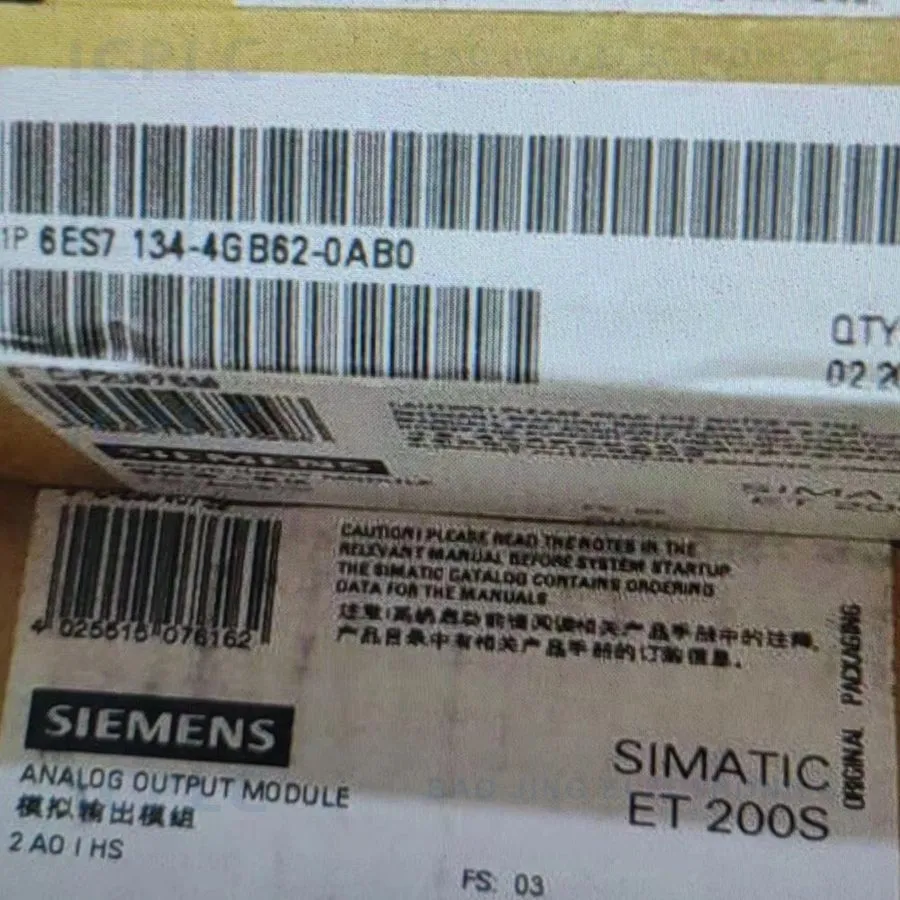 Модуль ввода-вывода Siemens 6ES71344GB620AB0 Industrial Control System