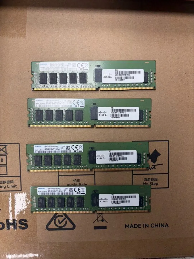 Модуль памяти Cisco 16GB DDR4-2400 PC4-19200 1Rx4 ECC REG UCS-MR-1X161RV-A M393A