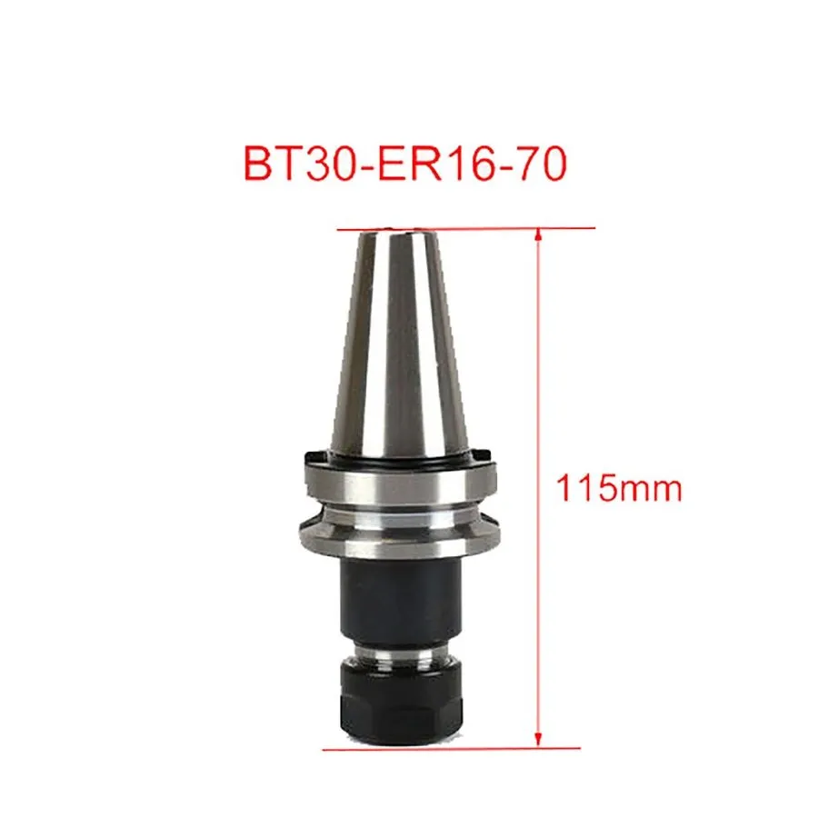 Режущий инструмент BT30 × ER16-70 ERCollet Chuck Tool Holder Draw Bar Threads M1