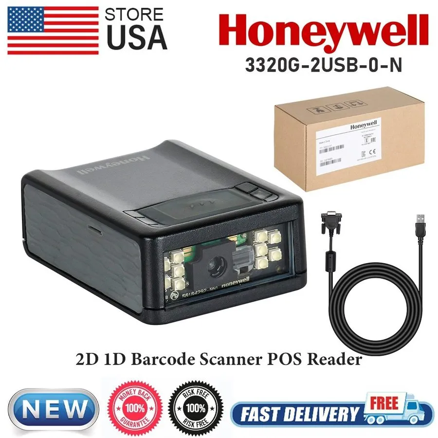Сканер штрих-кода Honeywell Vuquest 3320G-2USB-0-N Handheld 2D 1D Laser Barcode 