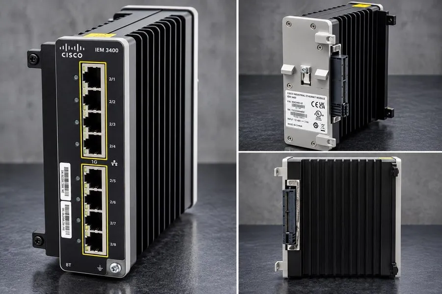 Коммутатор Cisco IEM-3400-8T Switch — фото лота 1