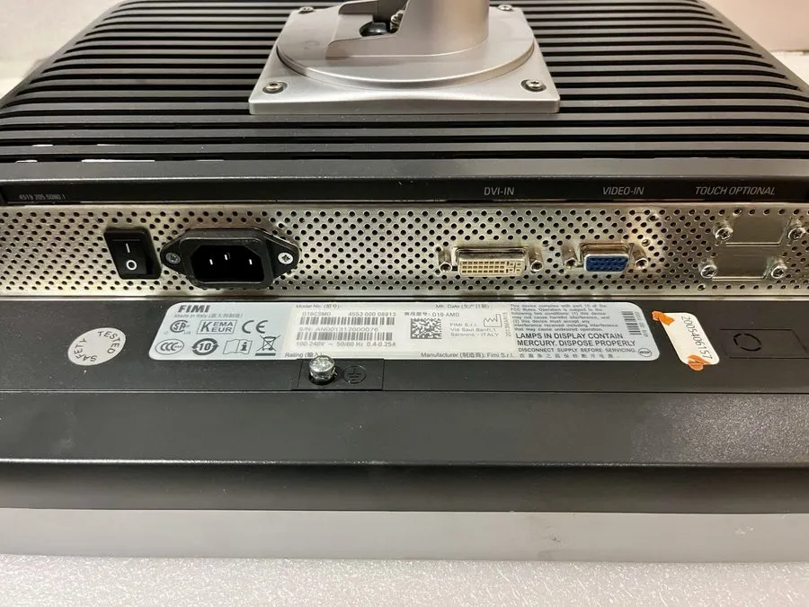 Монитор пациента FIMI Q19CSMD Q19-AMD 19" Monitor 455300008913 2013MAR19 Made in — фото лота 4