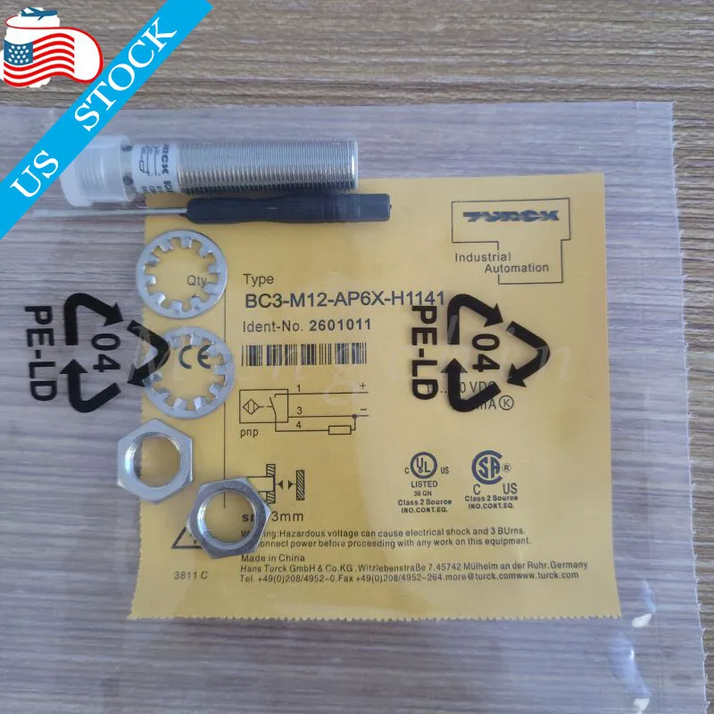 Датчик приближения Turck BC3-M12-AP6X-H1141 2601011 Capacitive Proximity Switch 