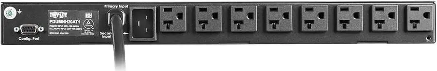 Блок розеток PDU Tripp Lite PDUMNH20AT1 PDU ATS 120V 20A 1.92kW 16 Outlets — фото лота 1