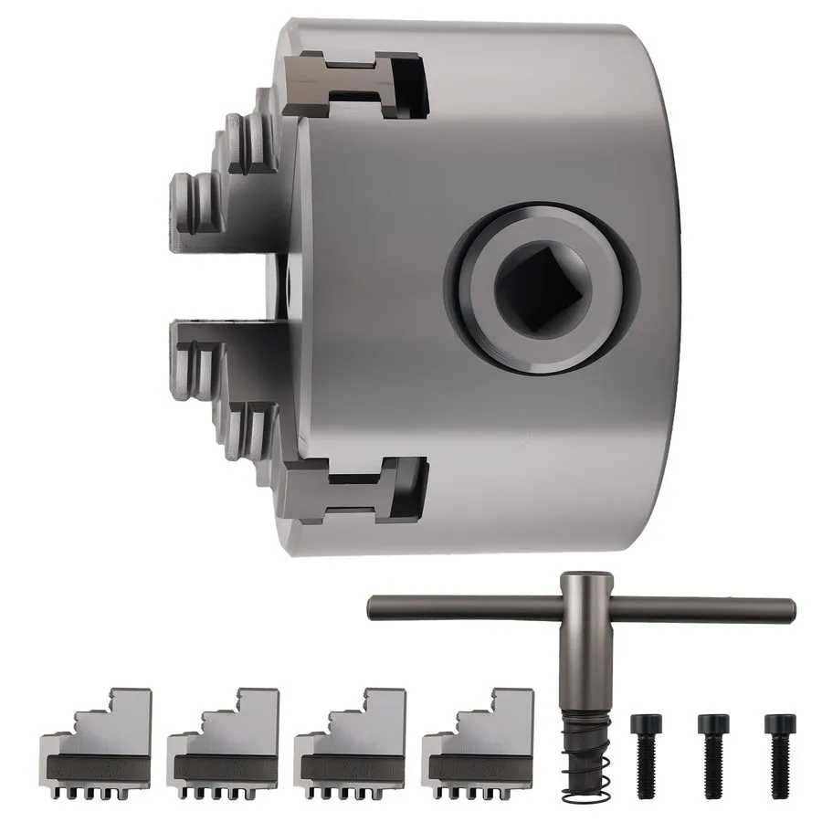Режущий инструмент 4 Jaw Lathe Chuck K12-80 80mm Self Centering