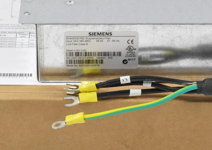Частотный преобразователь SIEMENS SINAMICS 6SL3203-0BD23-8SA0 MAINS FILTER A02