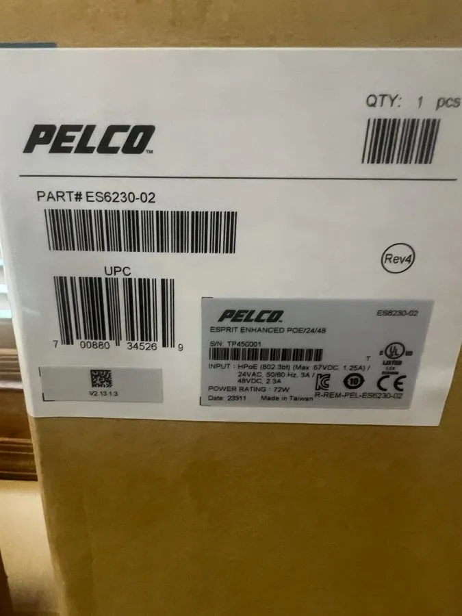 Оборудование видеонаблюдения PELCO ESPRIT ENHANCED ES6230-02US AutoTrack 30x DN — фото лота 2