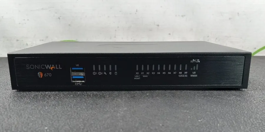 Межсетевой экран SonicWall TZ670 Network Security/Firewall Appliance