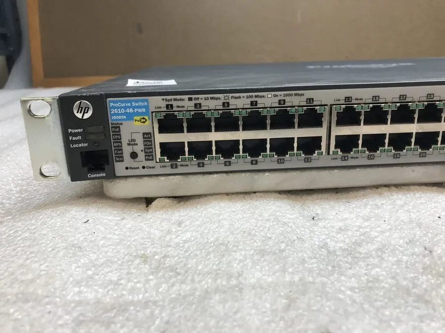Блок питания HP ProCurve 2610-48-PWR J9089A 48 Port Fast Ethernet PoE Managed Sw