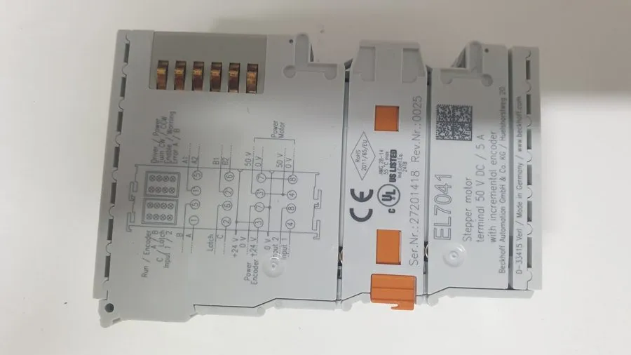 Модуль ввода-вывода Beckhoff EL7041 EtherCAT 1-Channel Stepper Motor Terminal (5
