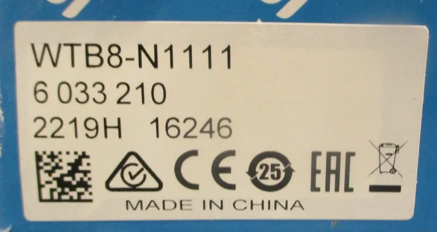 Фотоэлектрический датчик WTB8-N1111 Photoelectric Switch Sensor — фото лота 1