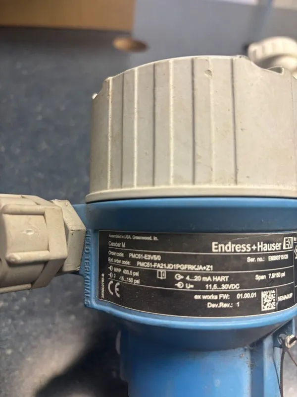 Датчик давления Endress Hauser PMC51-3DFL5/0 Pressure Transmitter