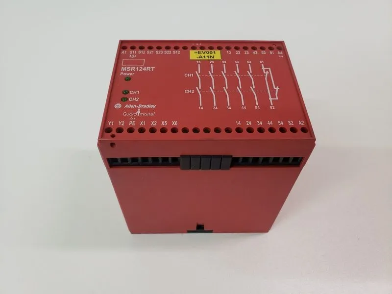 Реле безопасности Allen Bradley 440R-G23110 Ser A MSR124RT 24VAC/24DC Safety Rel
