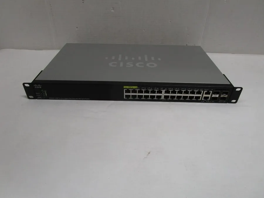 Коммутатор CISCO SG350X-24MP-K9 24 port Gigabit PoE Stackable Network Switch
