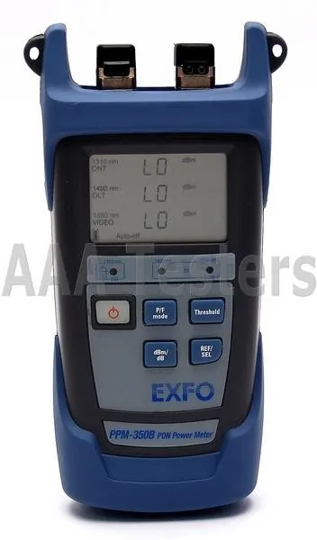 Измеритель мощности EXFO PPM-350B SM 1310/1490/1550nm Fiber PON Power Meter FTTx — фото лота 1