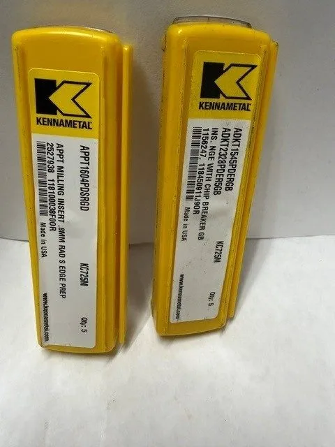 Режущий инструмент Kennametal Solid carbide Milling Insert ADKT1545PDERGB KCPK30 — фото лота 1