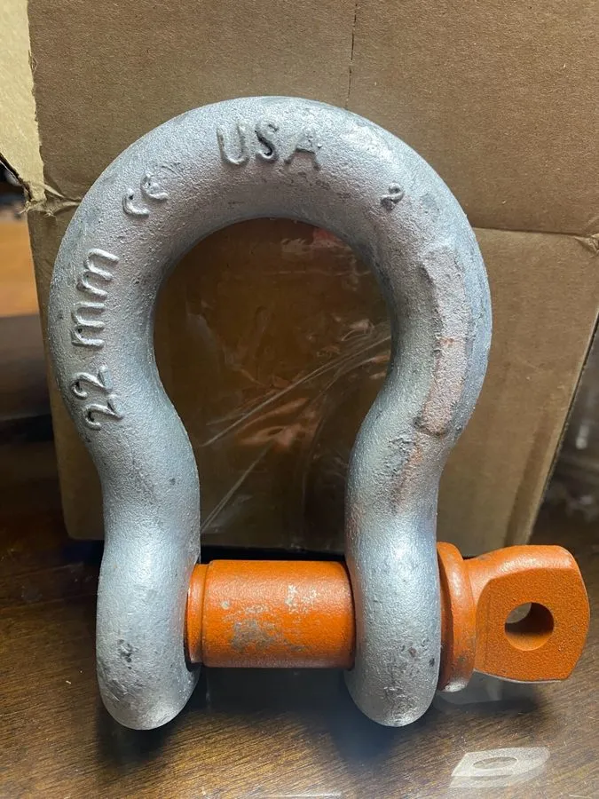Такелажная скоба CM COLUMBUS MCKINNON Screw Pin Anchor Shackle 7/8" Bail Size, 2 — фото лота 1