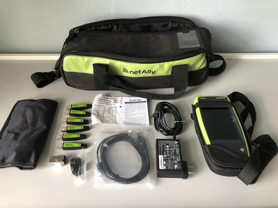 Тестер NetAlly LinkRunner G2 Smart Ethernet & Network Testing Device- LR-G2 (MFG — фото лота 1
