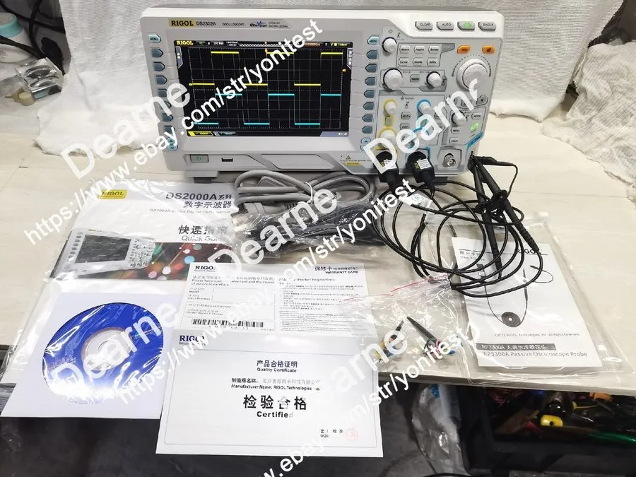Осциллограф Rigol DS2302A Digital Oscilloscope 2 Channel 300MHz 2GSa/s