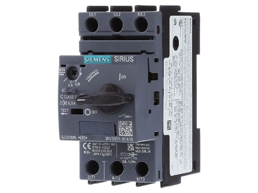 Автоматический выключатель Siemens 3RV2011-0FA10 SIRIUS Motor Protection Circuit