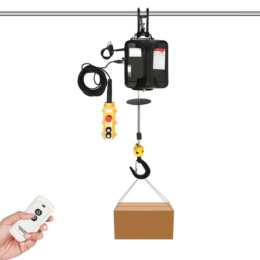 Таль 1/2Ton Electric Chain Hoist 1100Lb 13Ft Lifting Chain Wired Remote Control 