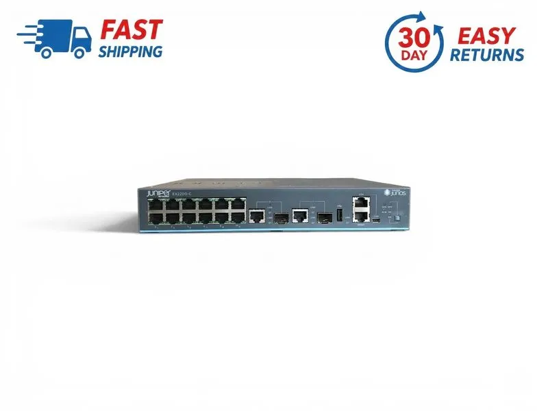 Коммутатор Juniper EX2200-C-12P-2G 12-Port PoE+ Compact Managed Switch — фото лота 3