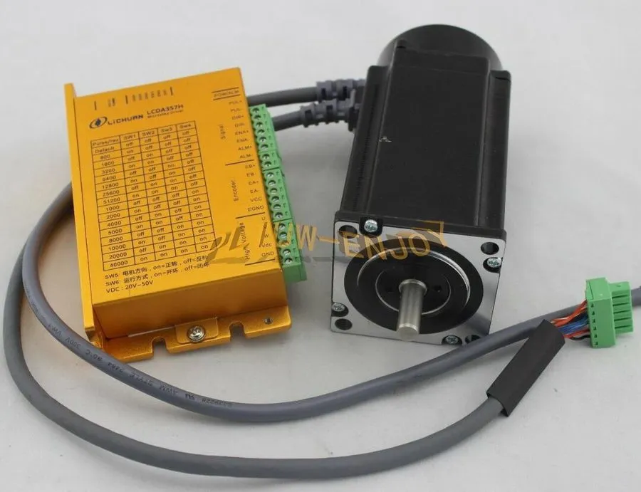 Шаговый двигатель NEMA23 2N.m 3phase easy servo Closed loop stepper motor drive 