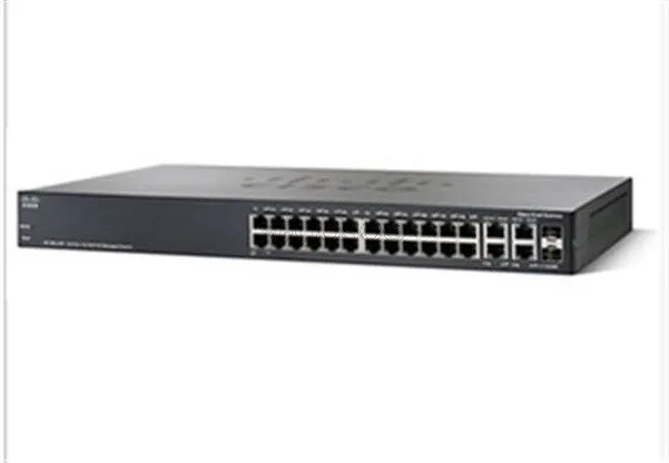 Коммутатор Cisco Linksys SRW224G4 24-Port 10/100 + 4-Port PoE SFP Managed Gigabi