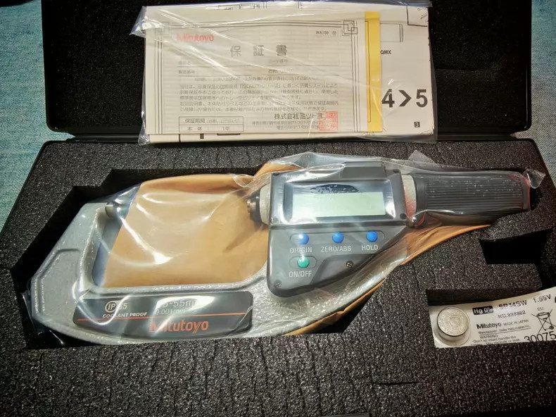 Микрометр Mitutoyo 293-667-20 Digital Absolute Micrometer QuickMike 25-55mm