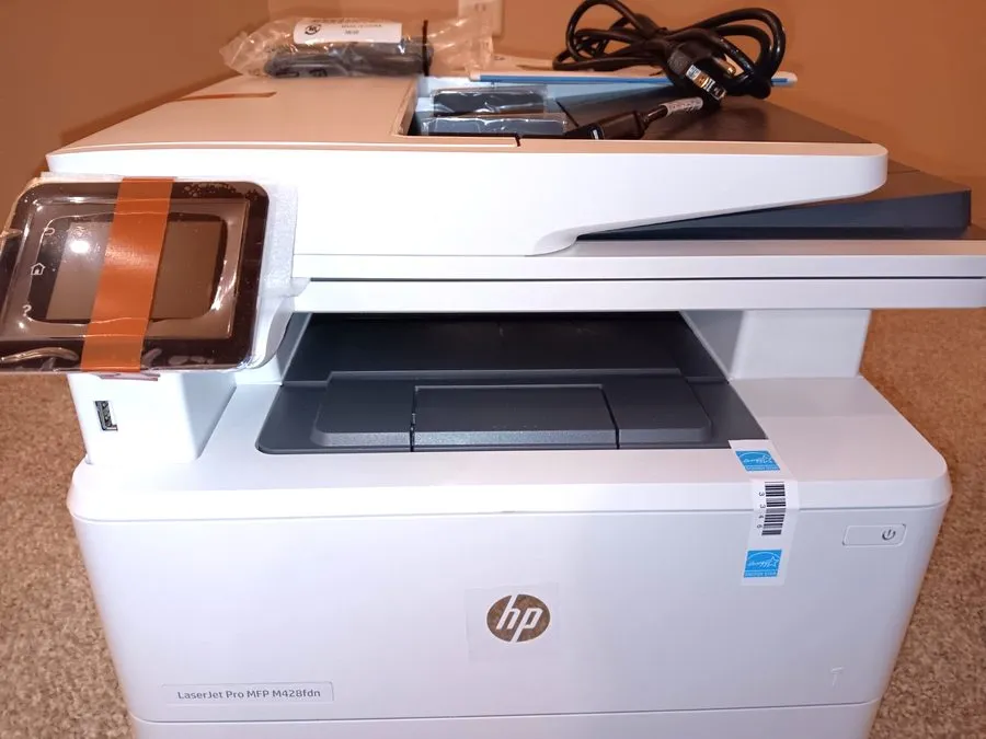 Лазерный принтер HP LaserJet Pro MFP M428fdn Monochrome Laser AlO Printer, Scan,