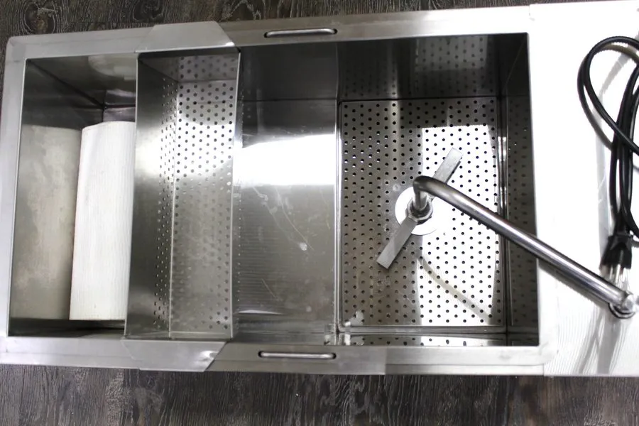Фритюрница Hakka Commercial Oil Filter Machine 48L Mobile Deep Fryer LYC-03 *PIC — фото лота 1