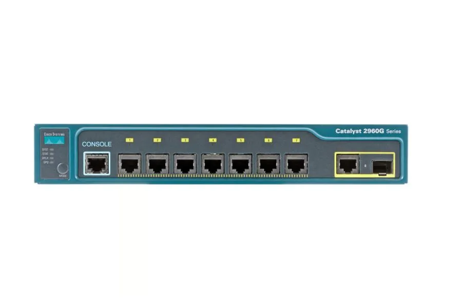 Коммутатор Cisco 2960 8 Port Gigabit Switch, WS-C2960G-8TC-L Lifetime