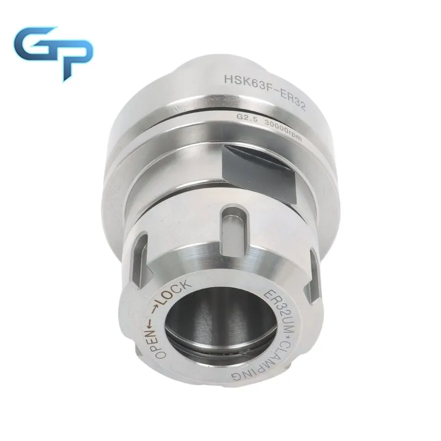 Режущий инструмент Short Style HSK63F ER32 Collet Chuck G2.5 24k RPM Tool Holder — фото лота 2
