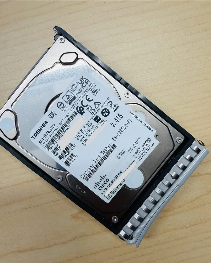 Жёсткий диск Cisco UCS-HD24TB10K4KN 2.4TB 12G SAS 10K RPM 2.5in Hard Drive Disk 
