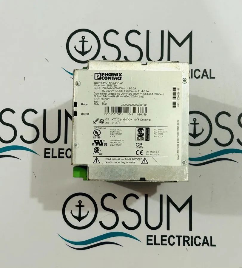 Блок питания Phoenix 2866789 QUINT-PS/1AC/24DC/40 Switching Power Supply
