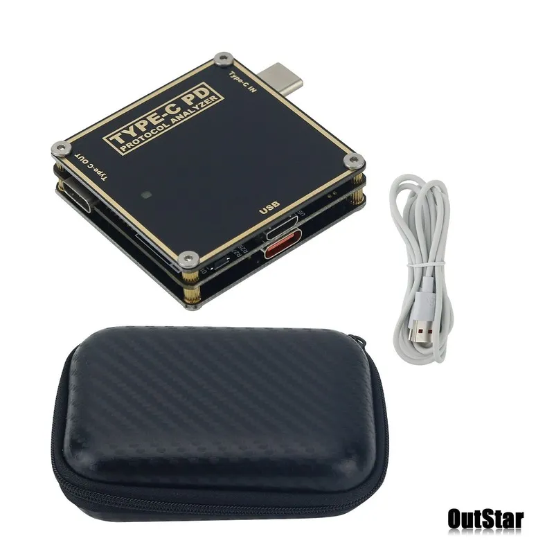 Анализатор PD Protocol Analyzer Type-C Fast Charging Debugging Support для PD2.0