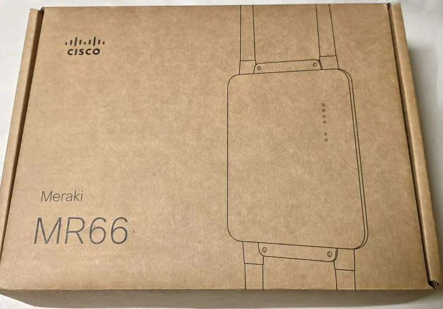 Точка доступа CISCO MERAKI MR66-HW, P/N A90-19100-A, DUAL RADIO OUTDOOR, ROUTER