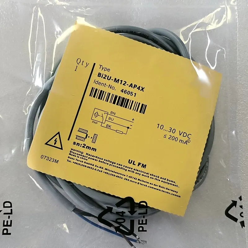 Датчик приближения Turck Bi2U-M12-AP4X Inductive Proximity Switch Sensor
