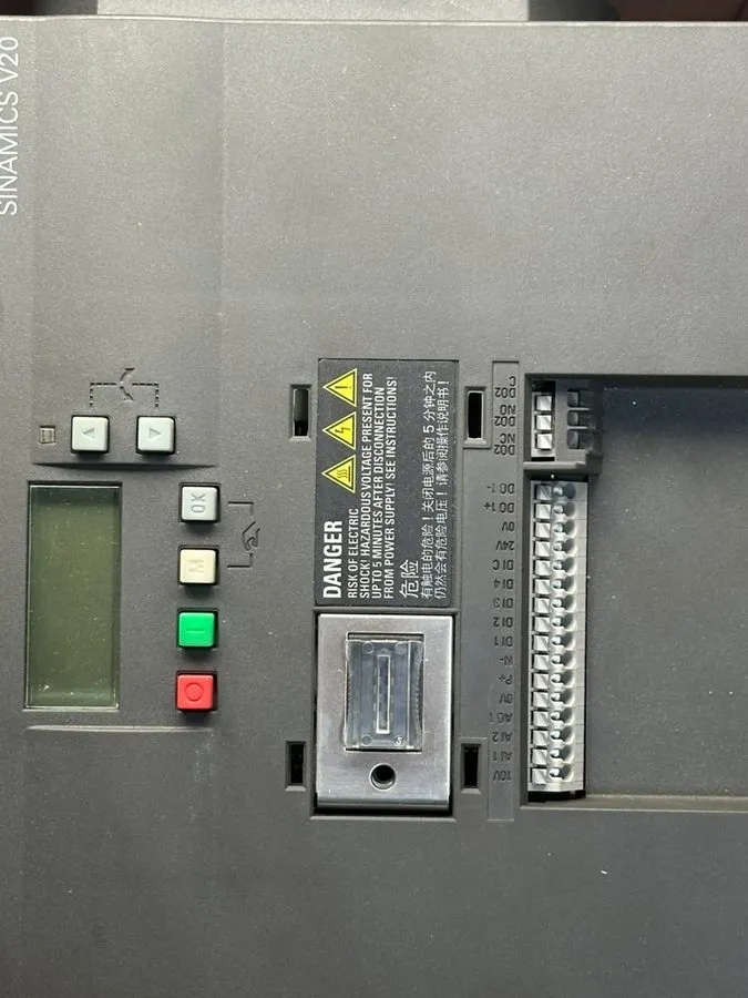 Частотный преобразователь 6SL3210-5BE31-5UV0 SIEMENS SINAMICS V20 Inverter