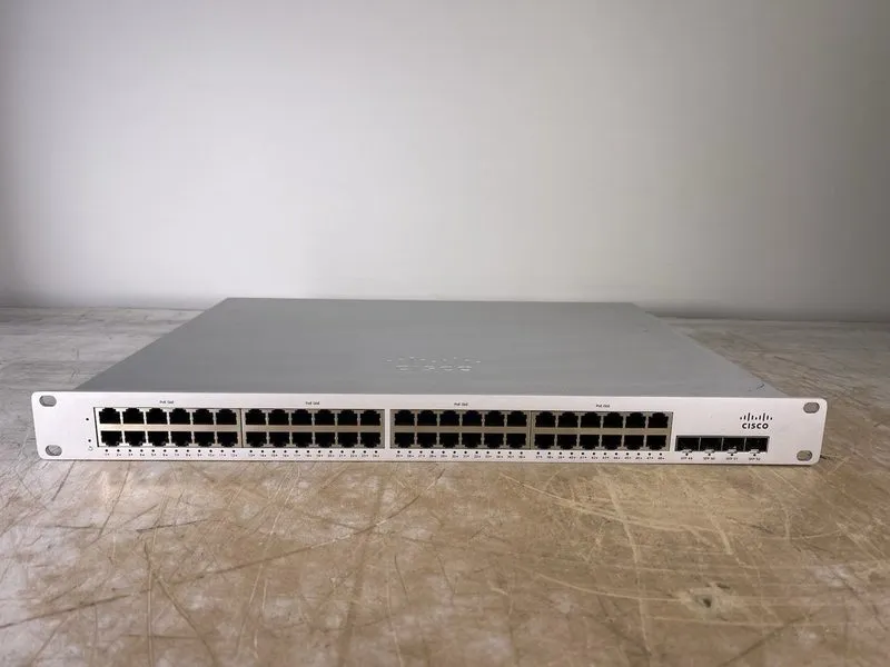 Коммутатор Cisco Meraki MS210-48FP 48-Port Gigabit PoE+ Cloud Switch 740W Budget — фото лота 1