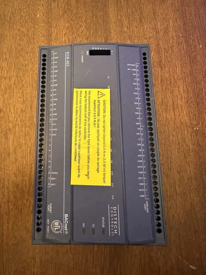 Контроллер Distech Controls ECB-403 BACnet Programmable HVAC Controller Building