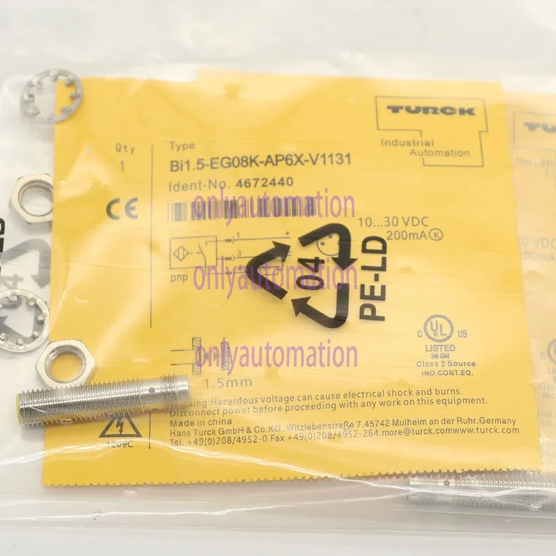 Датчик приближения TURCK inductive proximity switch sensor BI1.5-EG08K-AP6X-V113