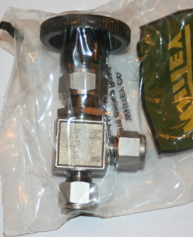Клапан 3/8" Tube OD Angle Needle Valve (Monel Alloy 400/R-405) Whitey Swagelok M
