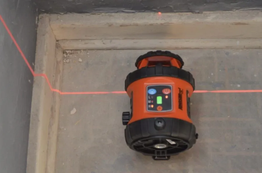 Нивелир Johnson 40-6515 Rotary Laser Level 40-6705 Detector Receiver — фото лота 2