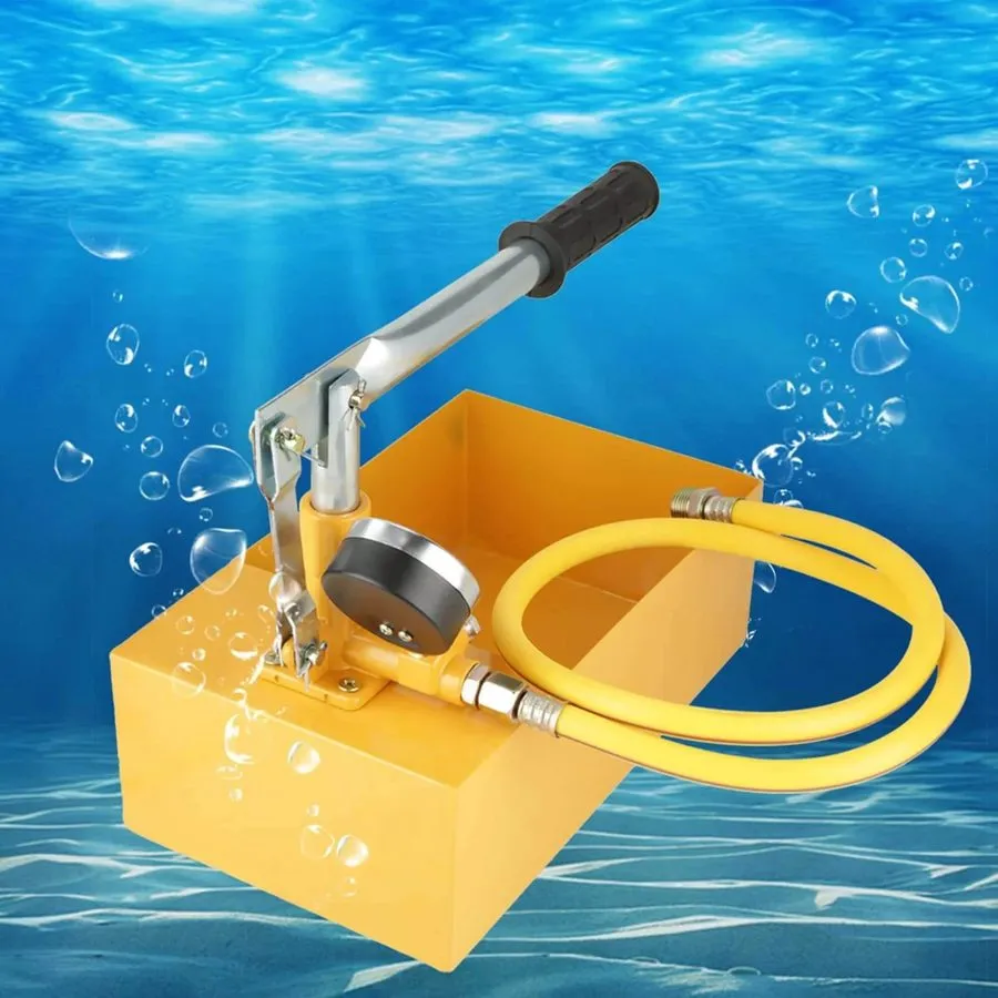 Насос 2.5MPA Electric Pressure Test Pump Hydraulic Piston Testing Pump 220V ss — фото лота 2