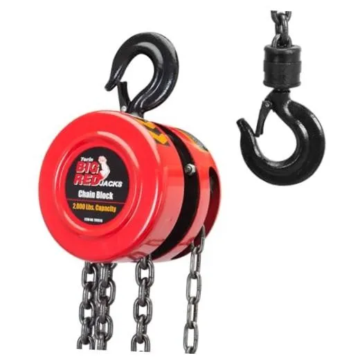Таль TR9010-7 Hand Chain Hoist: 2 Heavy Duty Hooks, Manual Chain Fall — фото лота 2