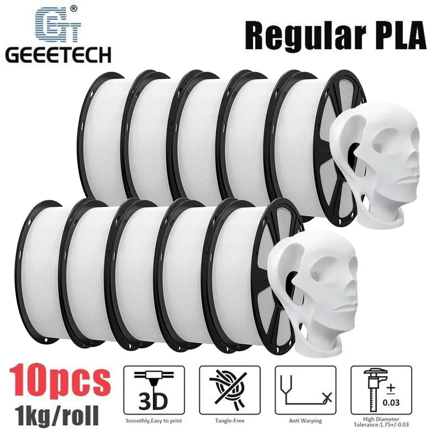 3D-принтер GEEETECH 3D Printer Filament PLA/ABS+/PETG/TPU/Resin 1.75mm 1KG/Roll