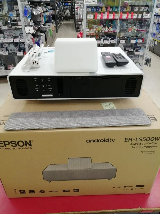Проектор Epson EH-LS500W Ultra Short Throw Laser Projector with & Manual